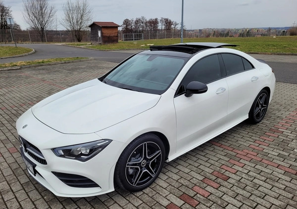 Mercedes-Benz CLA cena 213900 przebieg: 9977, rok produkcji 2023 z Biała małe 379